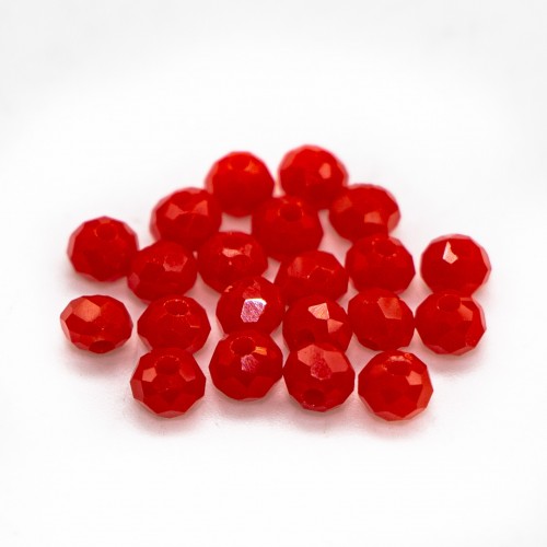 Бусины рондели 2мм, оранжевый